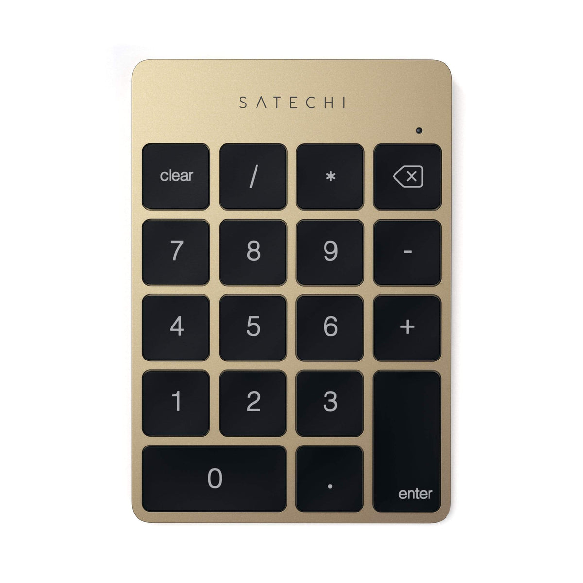 Aluminum Slim Rechargeable Bluetooth Keypad